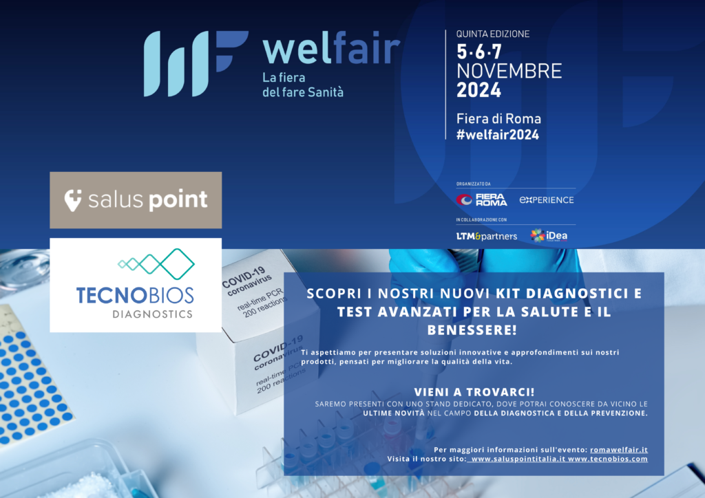 TecnoBios e Salus Point Partecipano a Roma Welfair: Innovazione e Benessere in Primo Piano